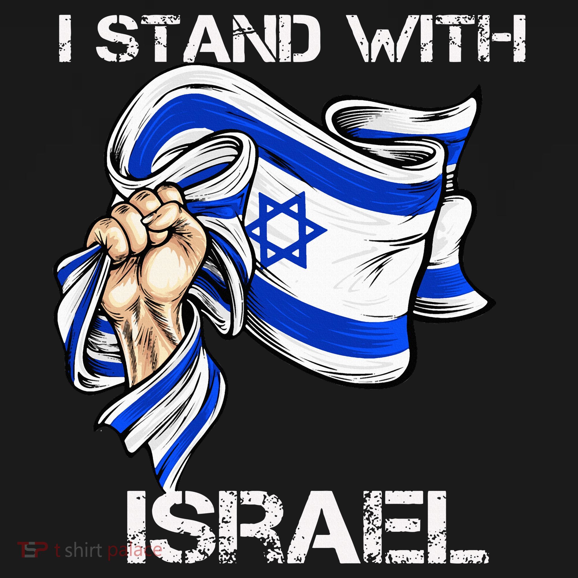 I Stand With Israel Support Israel Love Israeli Brotherhood Women's Tank Top