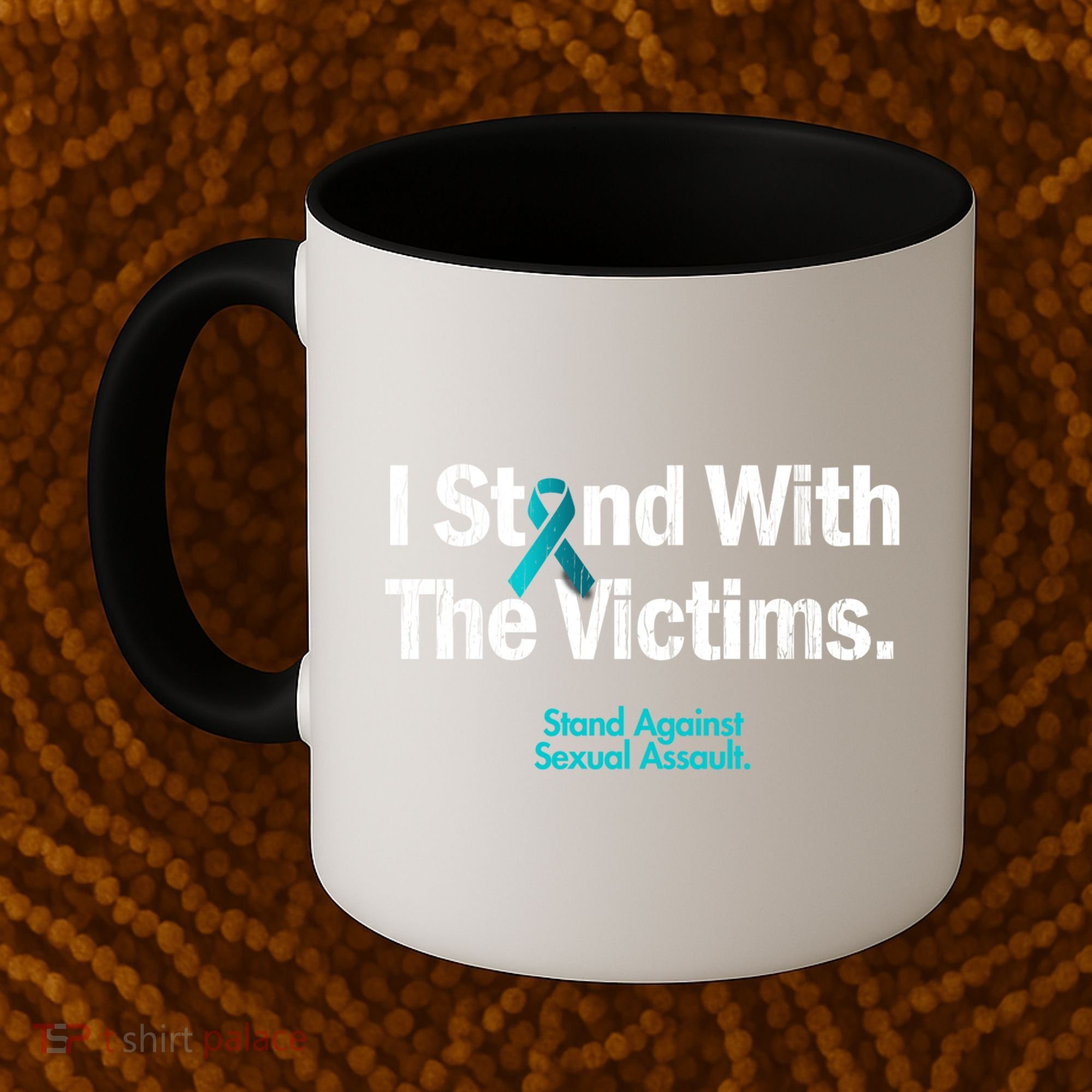 I Stand With The Victims Sexual Assault Awareness Gift Coffee Mug