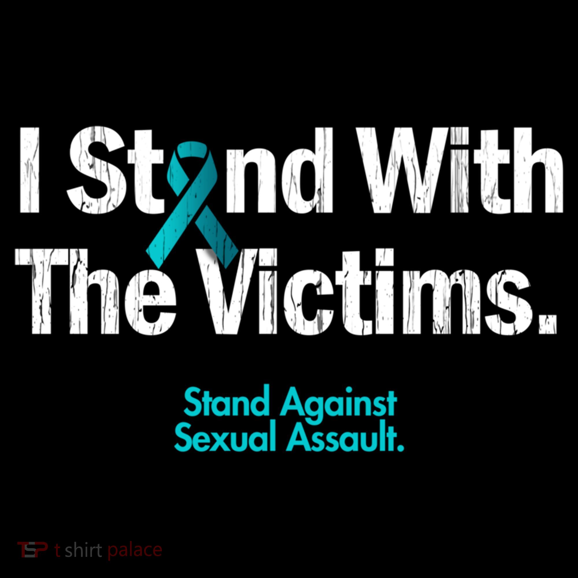 I Stand With The Victims Sexual Assault Awareness Gift Women's Hoodie