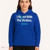 I Stand With The Victims Sexual Assault Awareness Gift Hoodie thumb 5