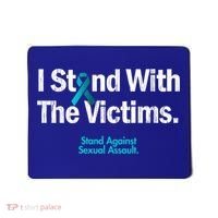 I Stand With The Victims Sexual Assault Awareness Gift Mousepad thumb 0