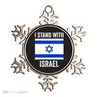 I Stand With Israel Free Israel Ornament thumb 0