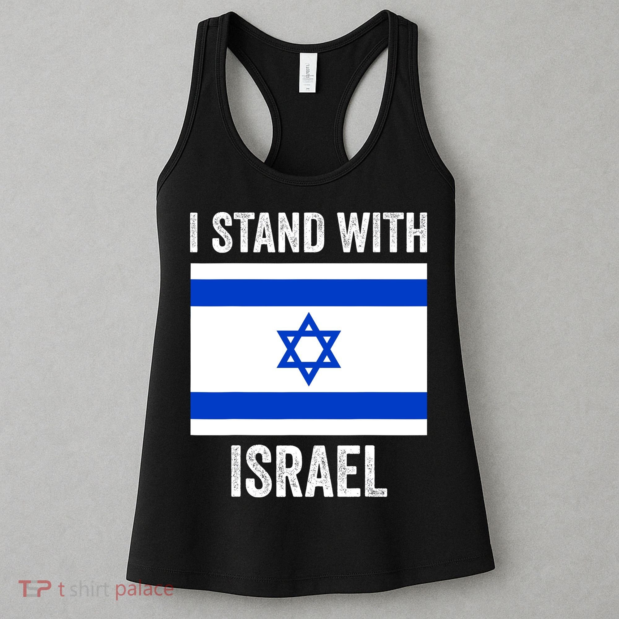 I Stand With Israel Free Israel Women's Tank Top