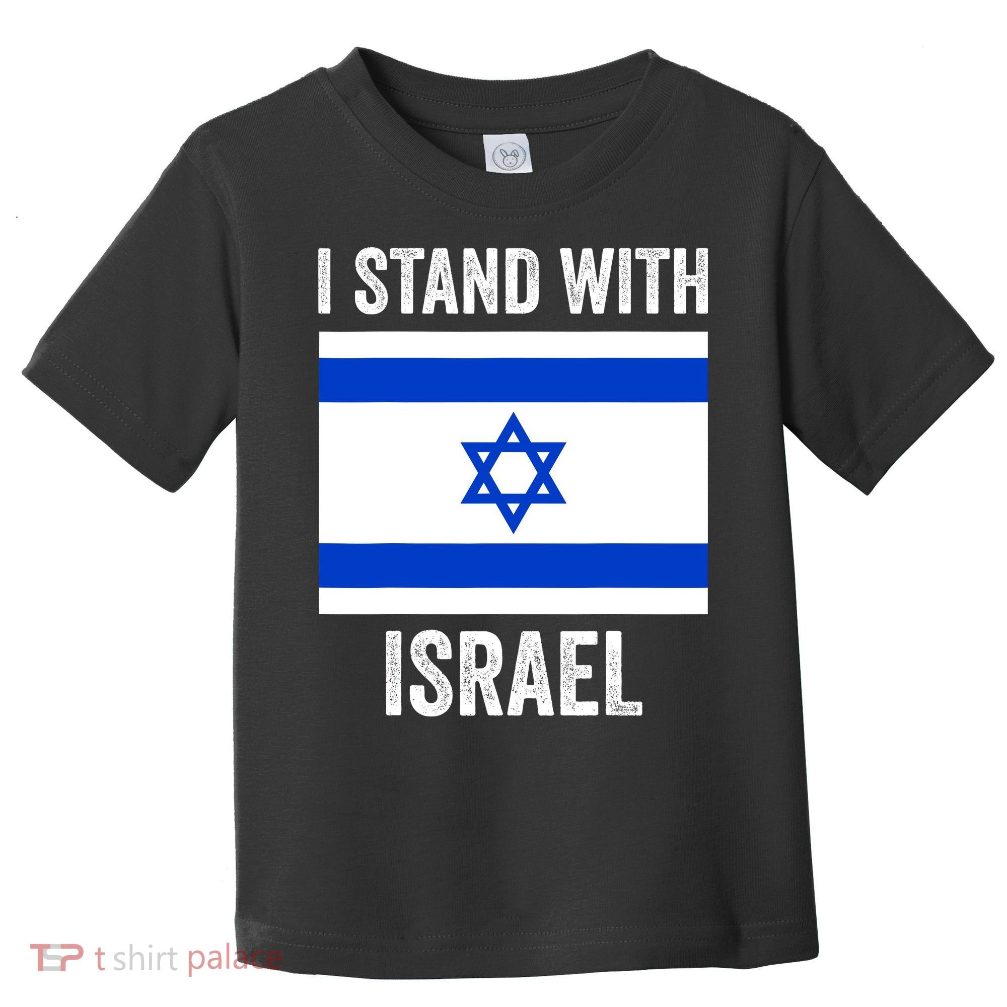 I Stand With Israel Free Israel Toddler T-Shirt