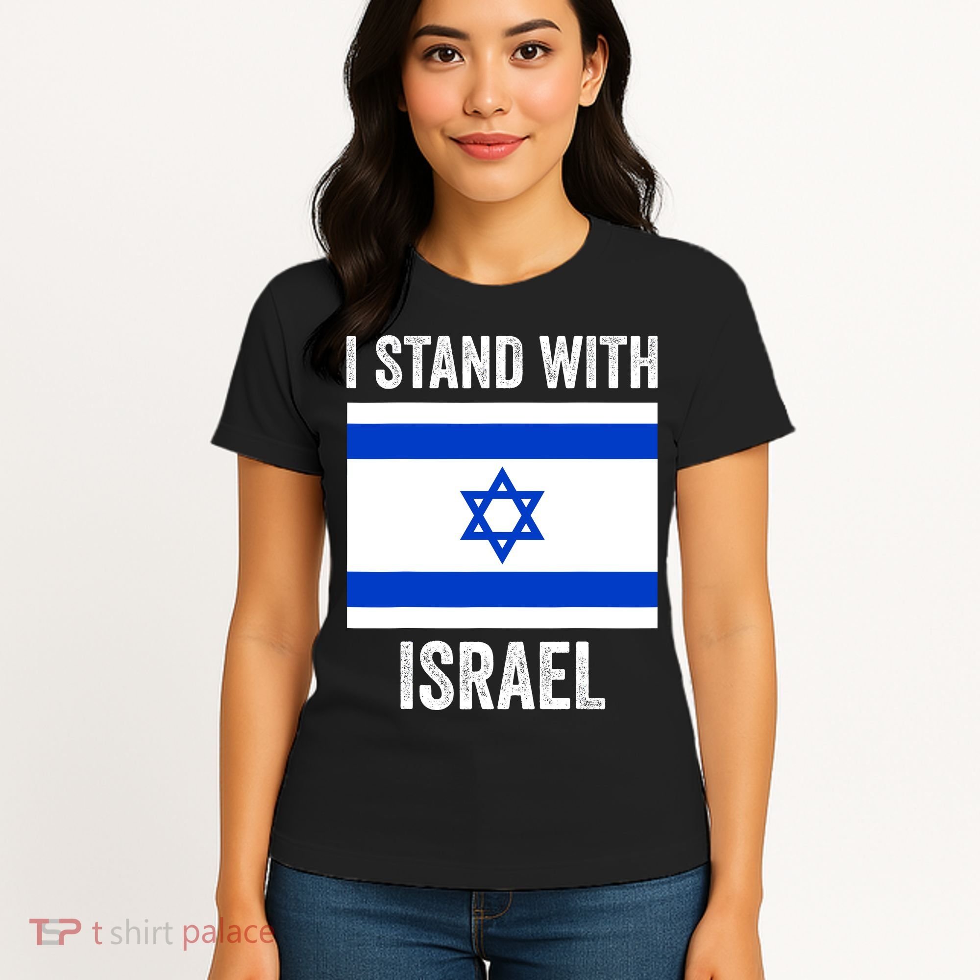 I Stand With Israel Free Israel Women's T-Shirt