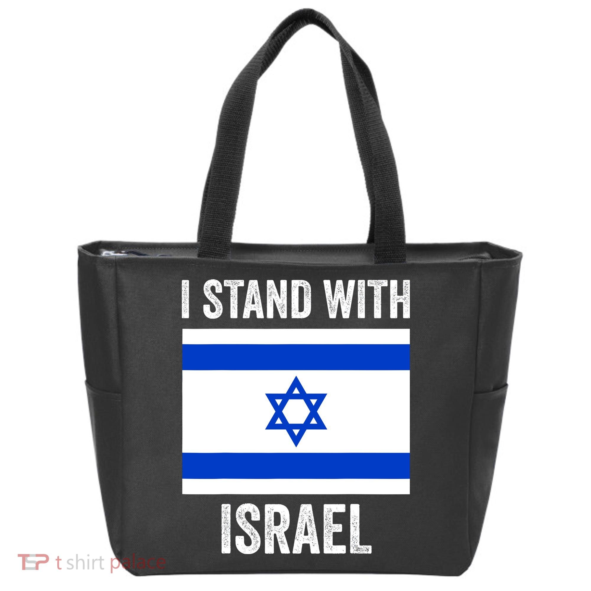 I Stand With Israel Free Israel Tote Bag
