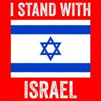 I Stand With Israel Free Israel Santa Hat thumb 1