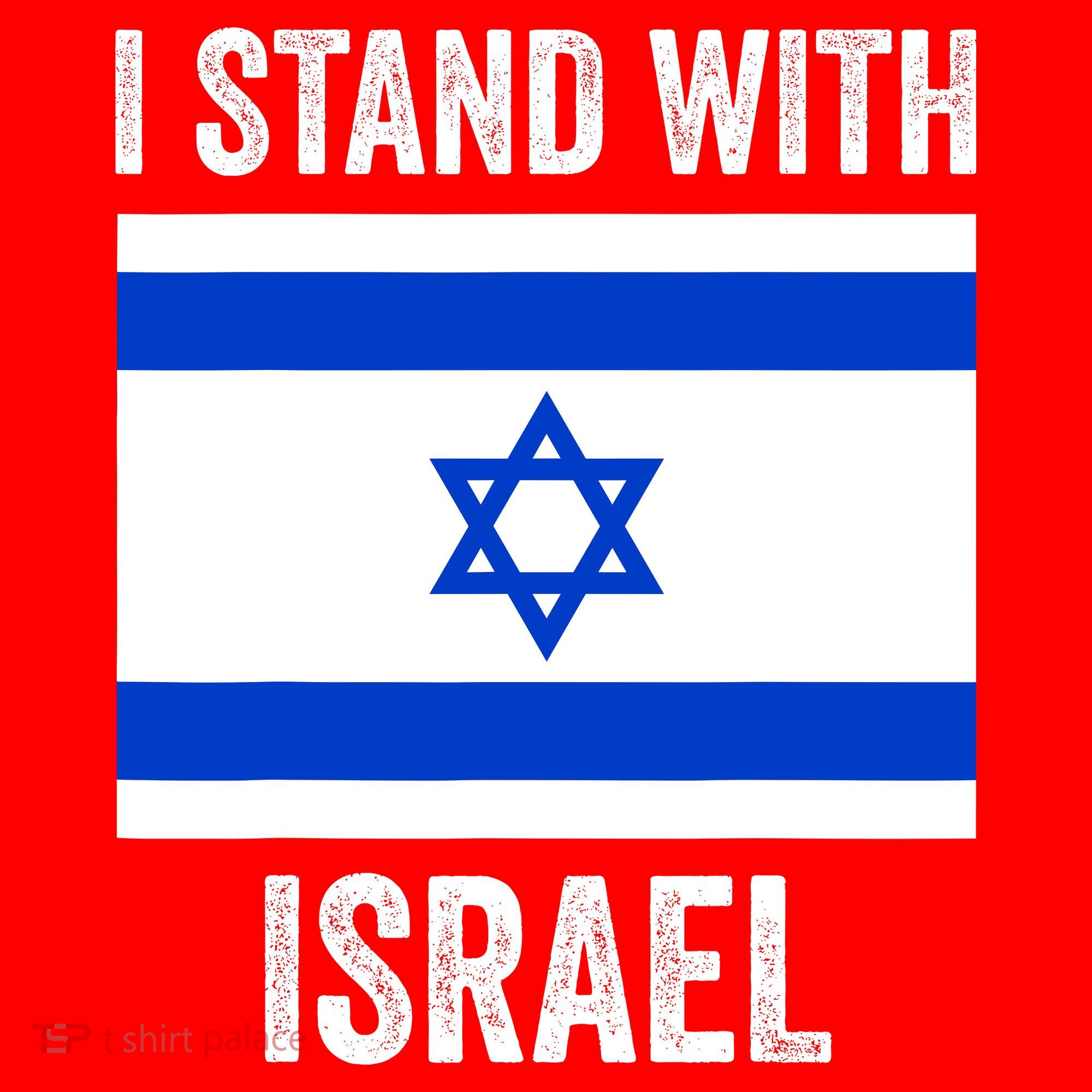 I Stand With Israel Free Israel Santa Hat