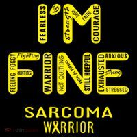 I'm Sarcoma Warrior Cute Gift I Am Fine Gift Doggie Tank thumb 4