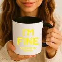 I'm Sarcoma Warrior Cute Gift I Am Fine Gift Coffee Mug thumb 3