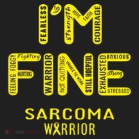 I'm Sarcoma Warrior Cute Gift I Am Fine Gift Beanie thumb 2