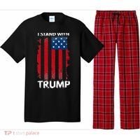 I Stand With Trump Pro Trump Pajama Set thumb 0