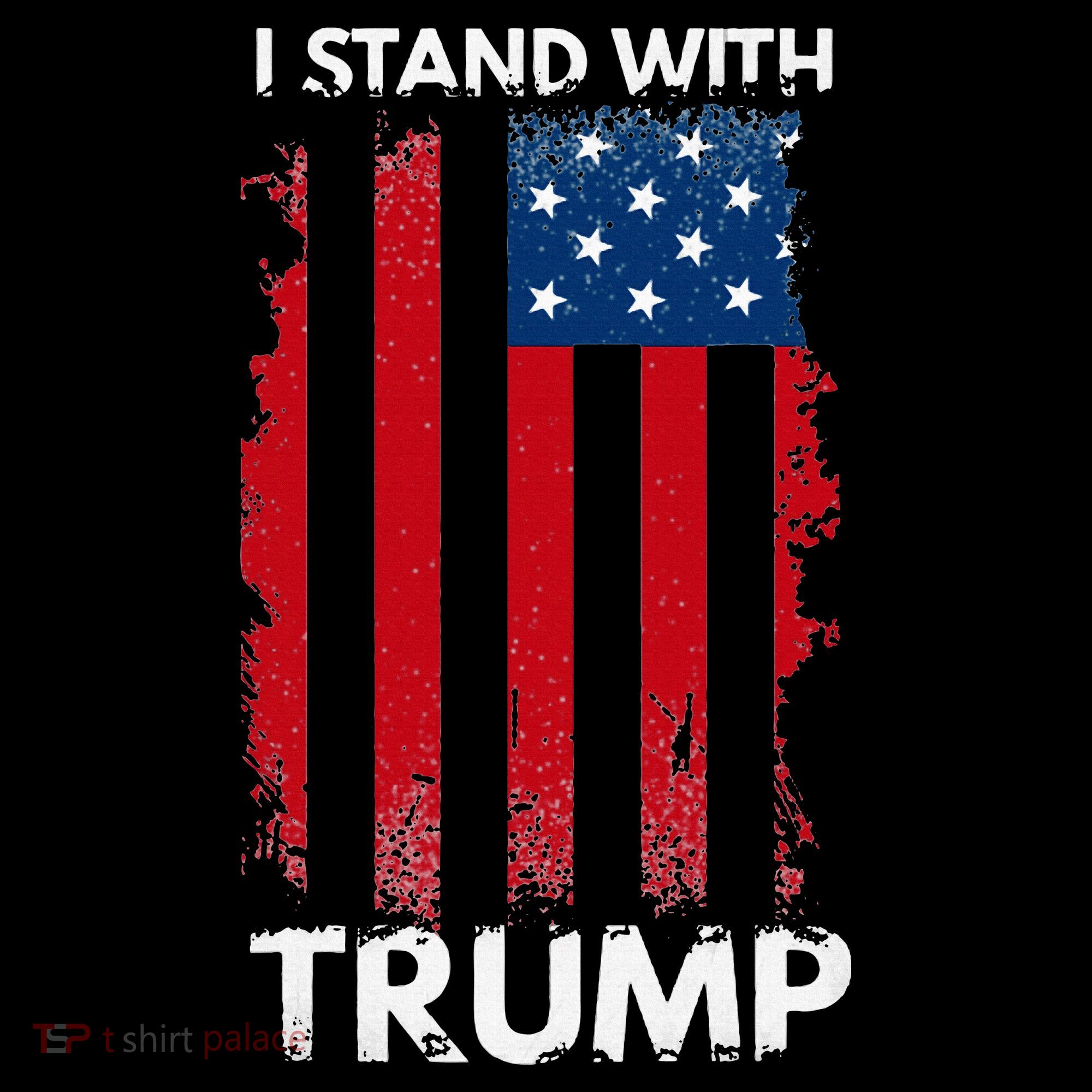 I Stand With Trump Pro Trump Women's Hoodie