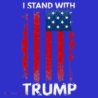 I Stand With Trump Pro Trump Long Sleeve Shirt thumb 2
