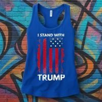 I Stand With Trump Pro Trump Women's Tank Top thumb 3