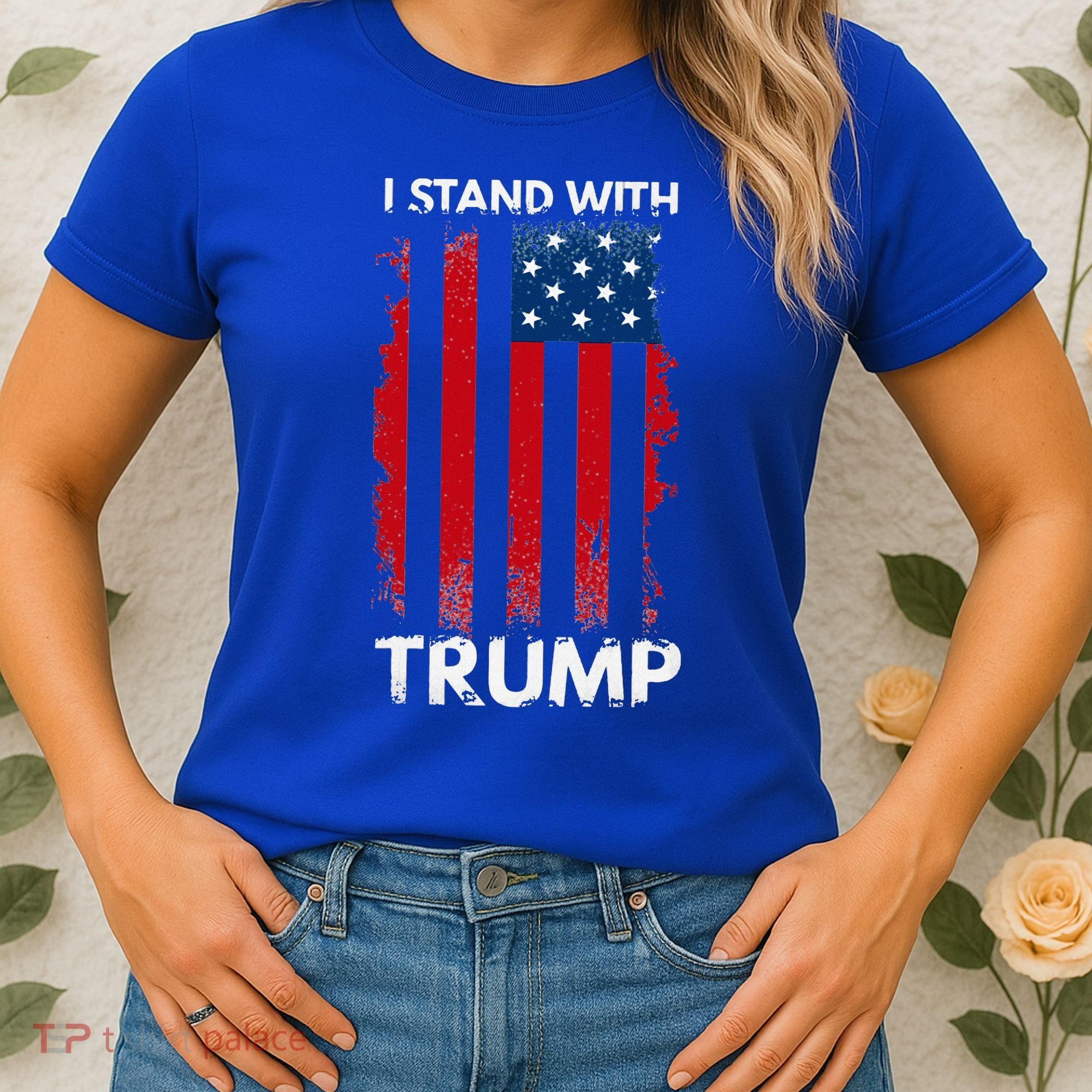I Stand With Trump Pro Trump Women's T-Shirt