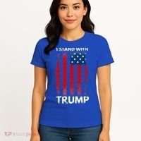 I Stand With Trump Pro Trump Women's T-Shirt thumb 4