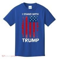 I Stand With Trump Pro Trump Kids T-Shirt thumb 0