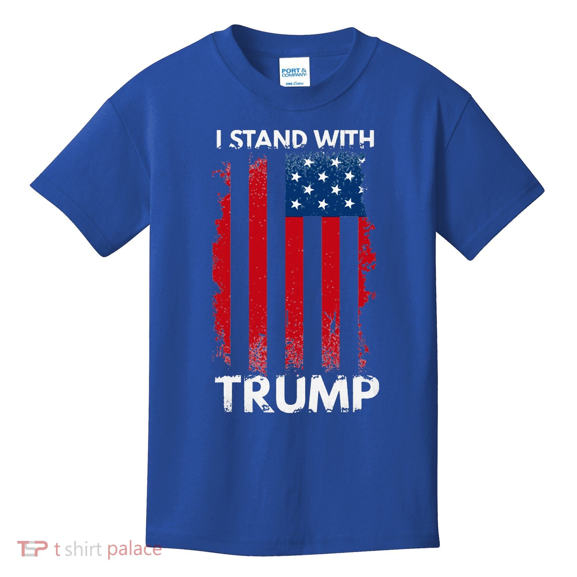 I Stand With Trump Pro Trump Kids T-Shirt