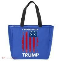 I Stand With Trump Pro Trump Tote Bag thumb 0