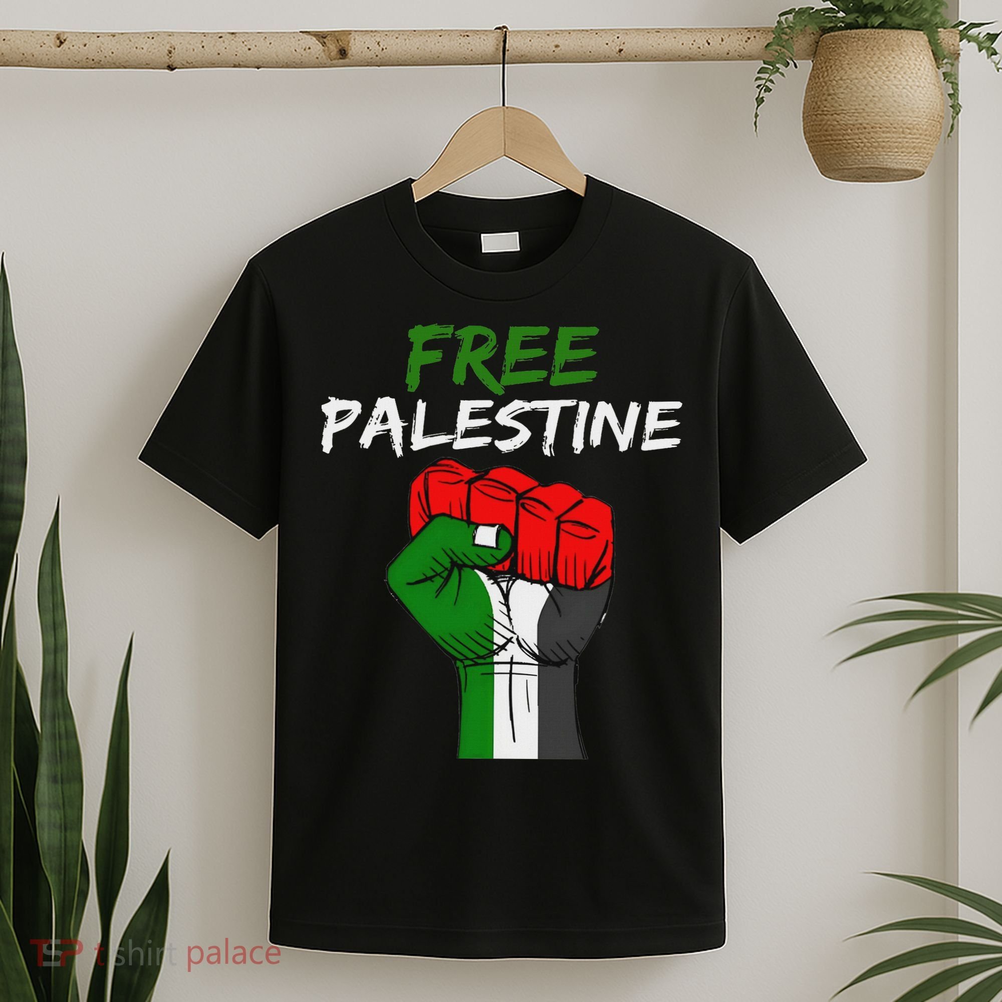 I Stand With Palestine Palestine Flag Free Palestine Gaza T-Shirt