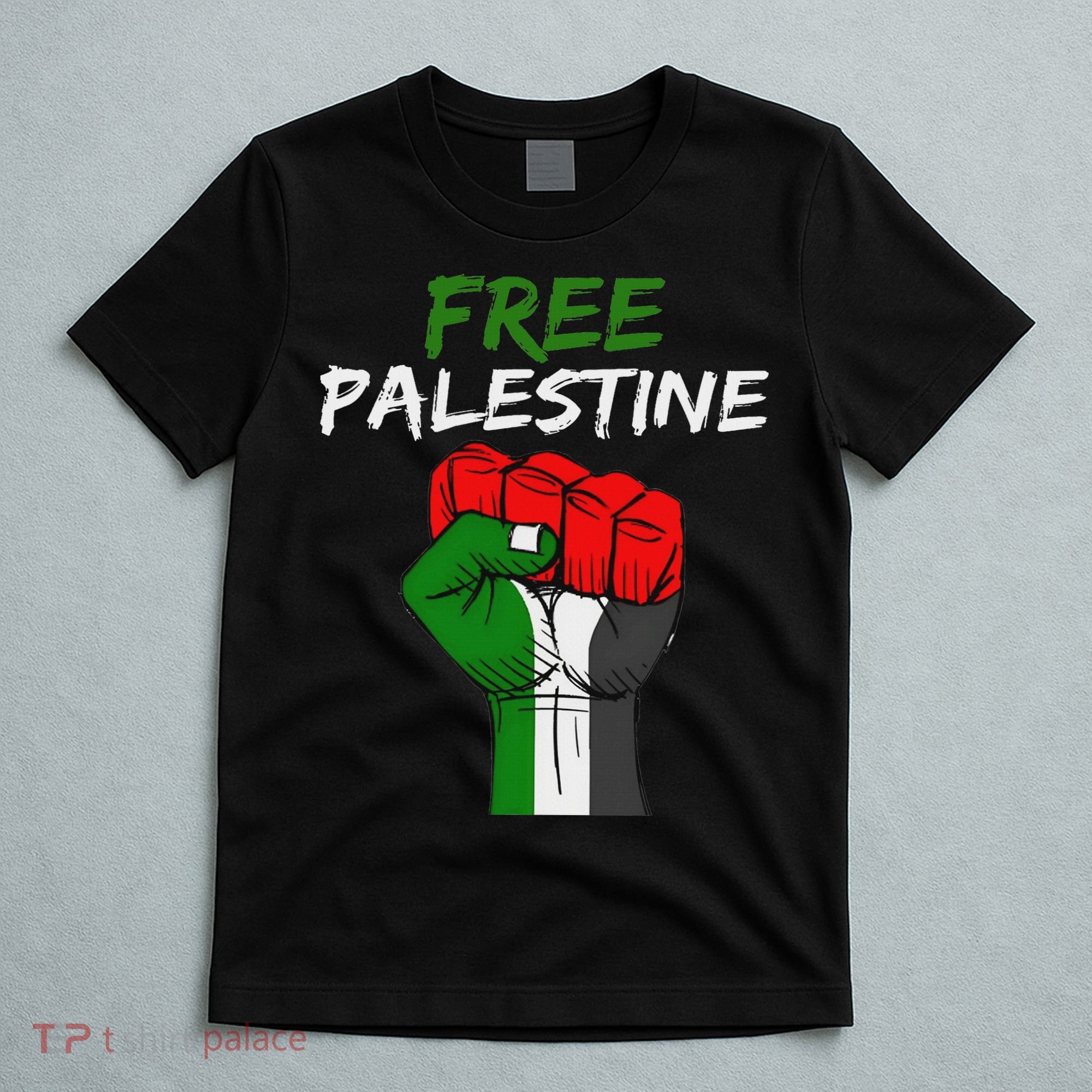 I Stand With Palestine Palestine Flag Free Palestine Gaza T-Shirt
