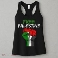 I Stand With Palestine Palestine Flag Free Palestine Gaza Women's Tank Top thumb 3