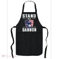 I Stand With Bannon Patriotic Support Apron thumb 0