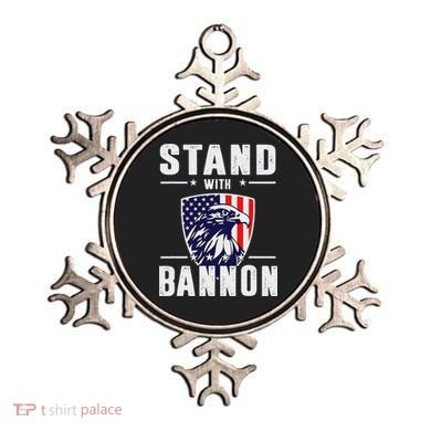 I Stand With Bannon Patriotic Support Ornament