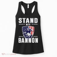 I Stand With Bannon Patriotic Support Women's Tank Top thumb 0
