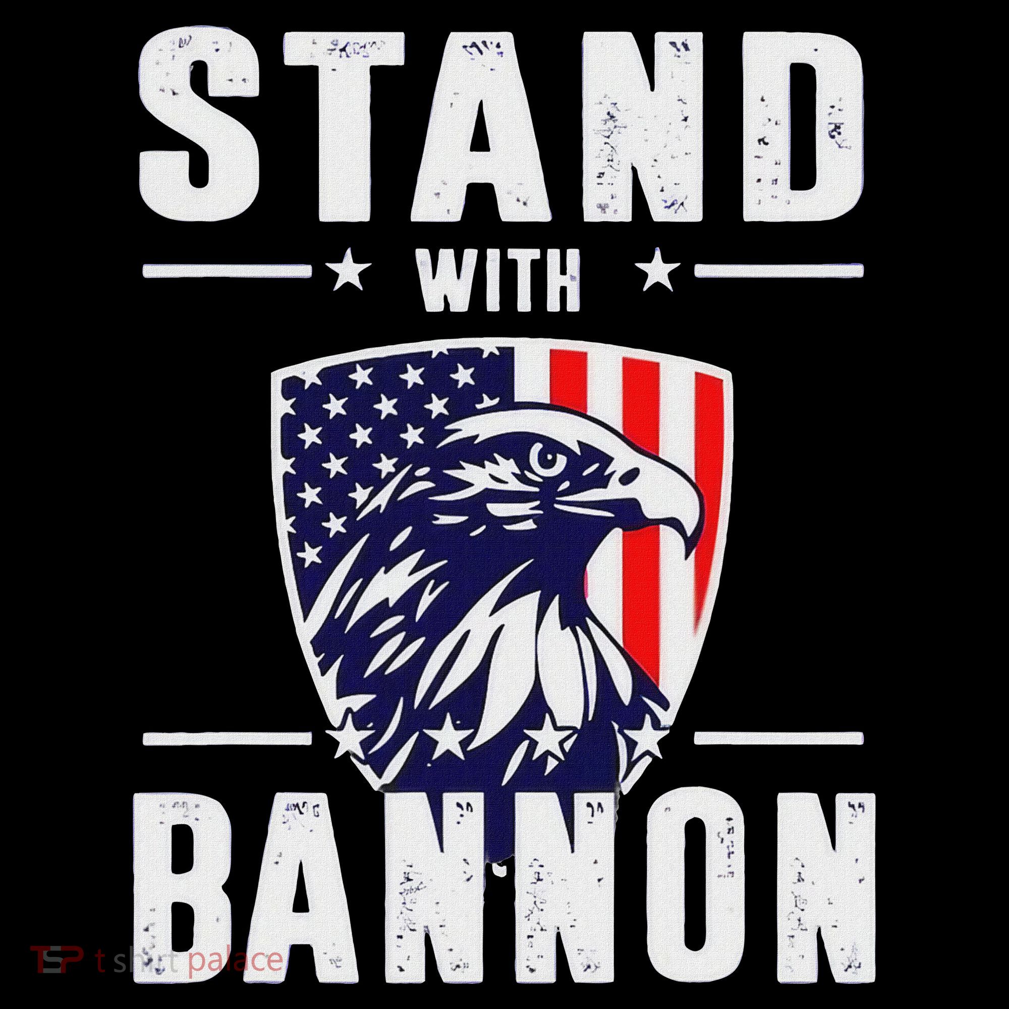 I Stand With Bannon Patriotic Support Baby Bodysuit
