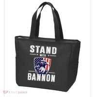 I Stand With Bannon Patriotic Support Tote Bag thumb 3
