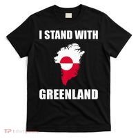 I Stand With Greenland Shirt For Greenland Lovers Greenland  T-Shirt thumb 0