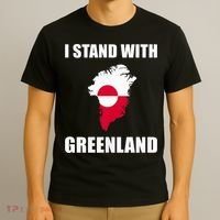 I Stand With Greenland Shirt For Greenland Lovers Greenland  T-Shirt thumb 3