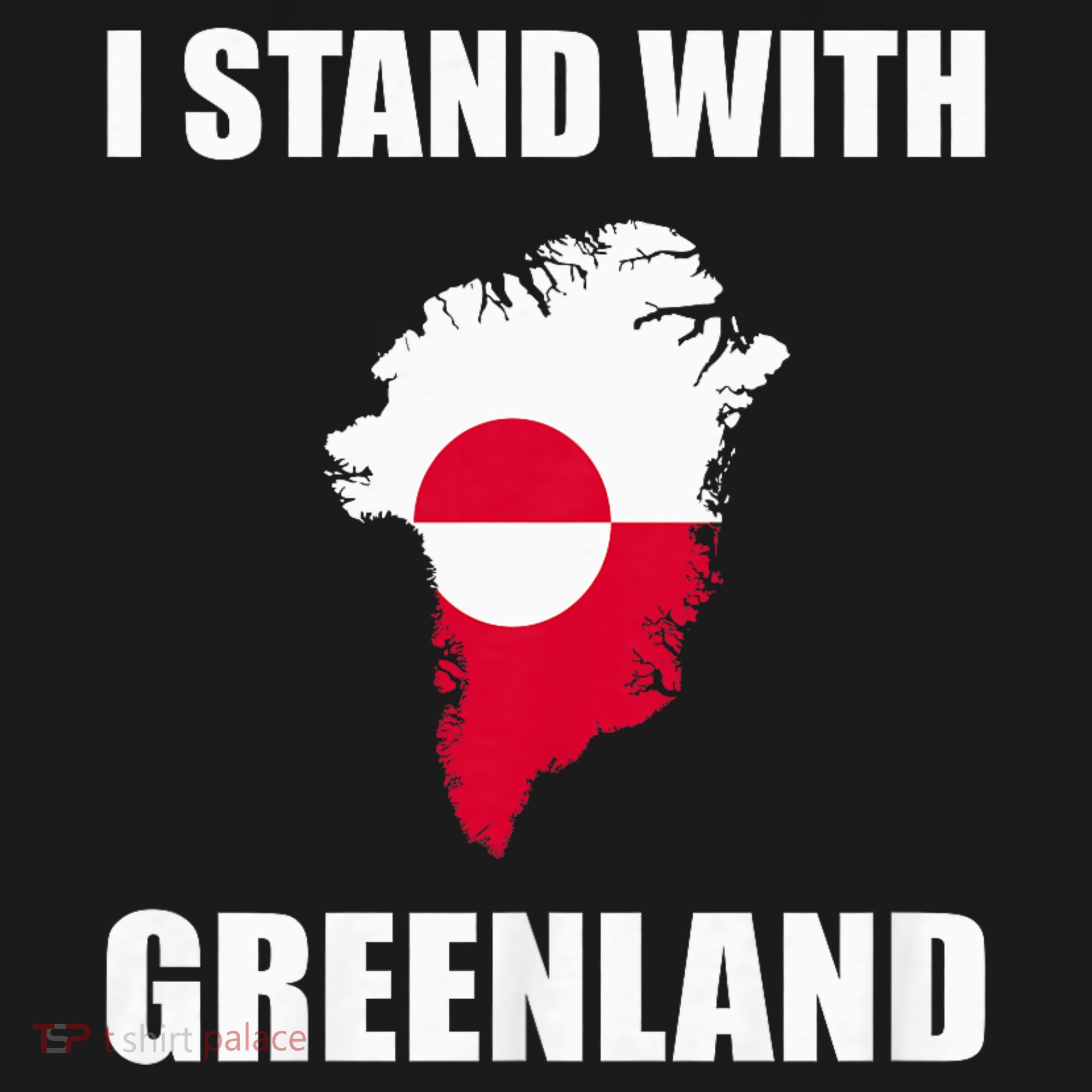 I Stand With Greenland Shirt For Greenland Lovers Greenland  Women's Tank Top