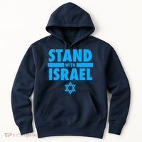 I Stand With Israel Pray For Israel Hoodie thumb 0