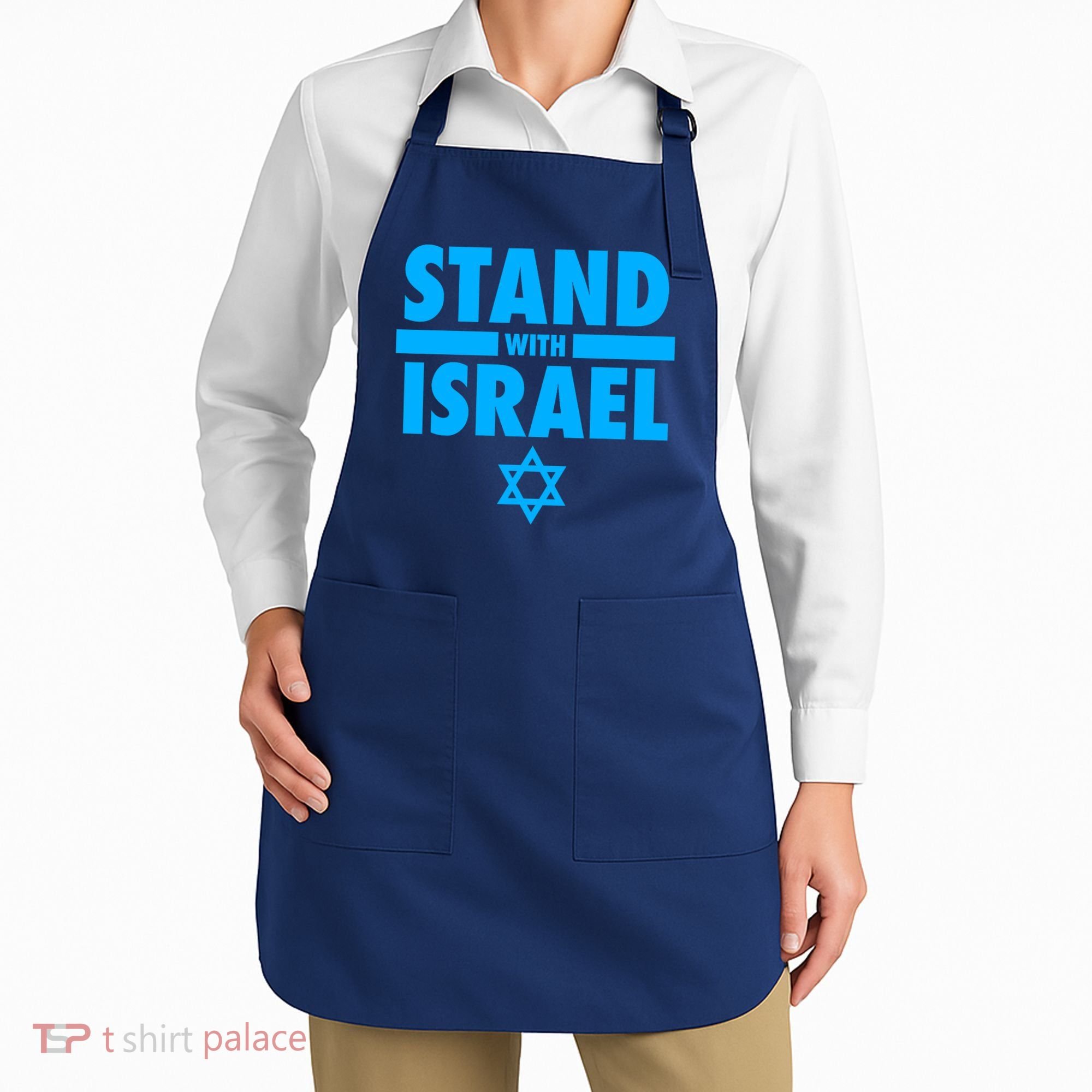 I Stand With Israel Pray For Israel Apron