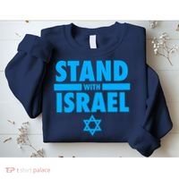 I Stand With Israel Pray For Israel Sweatshirt thumb 2