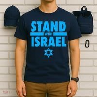 I Stand With Israel Pray For Israel T-Shirt thumb 6