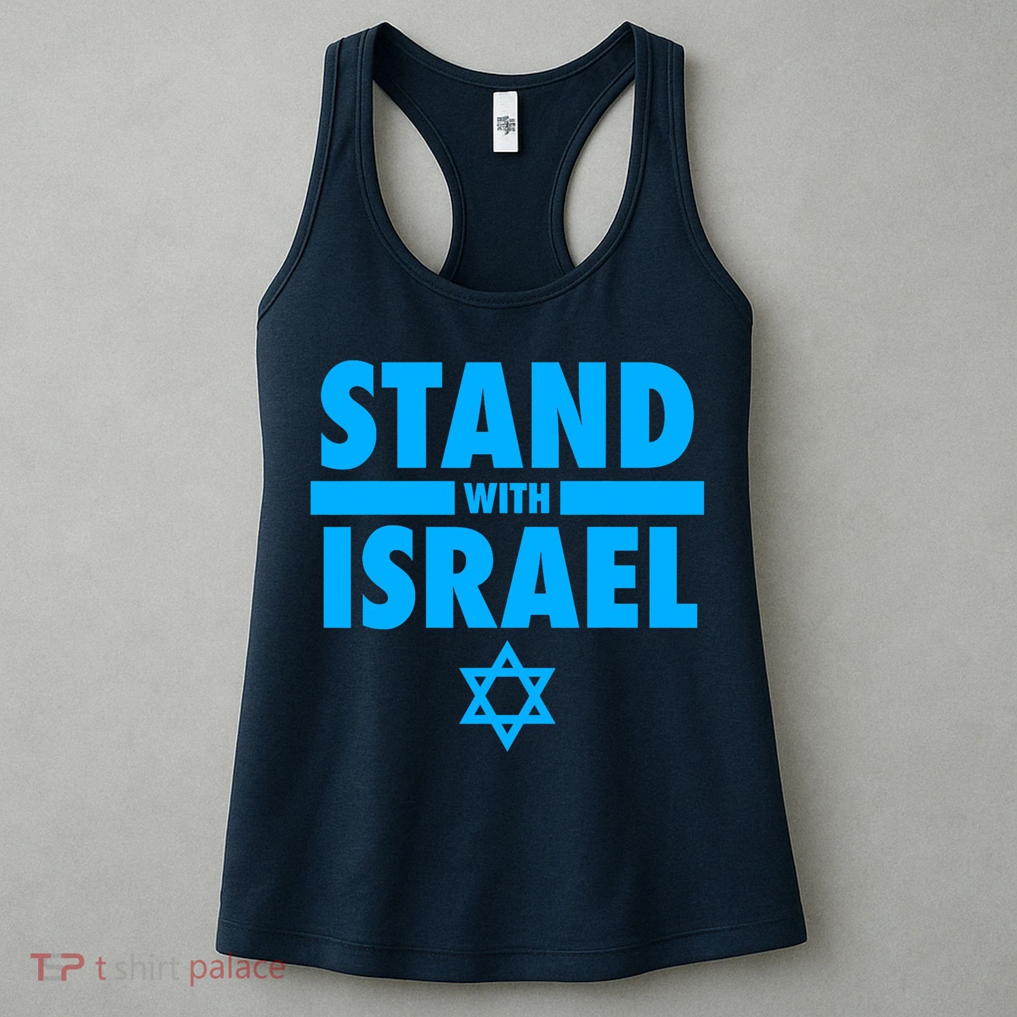 I Stand With Israel Pray For Israel Women's Tank Top