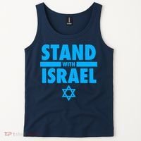 I Stand With Israel Pray For Israel Tank Top thumb 2