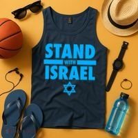 I Stand With Israel Pray For Israel Tank Top thumb 4
