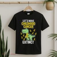 In September We Wear Gold Childhood Cancer Awareness T-Shirt thumb 2