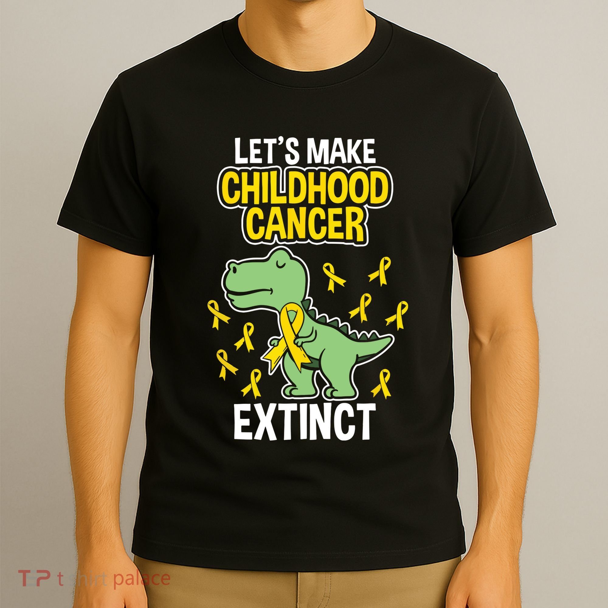 In September We Wear Gold Childhood Cancer Awareness T-Shirt