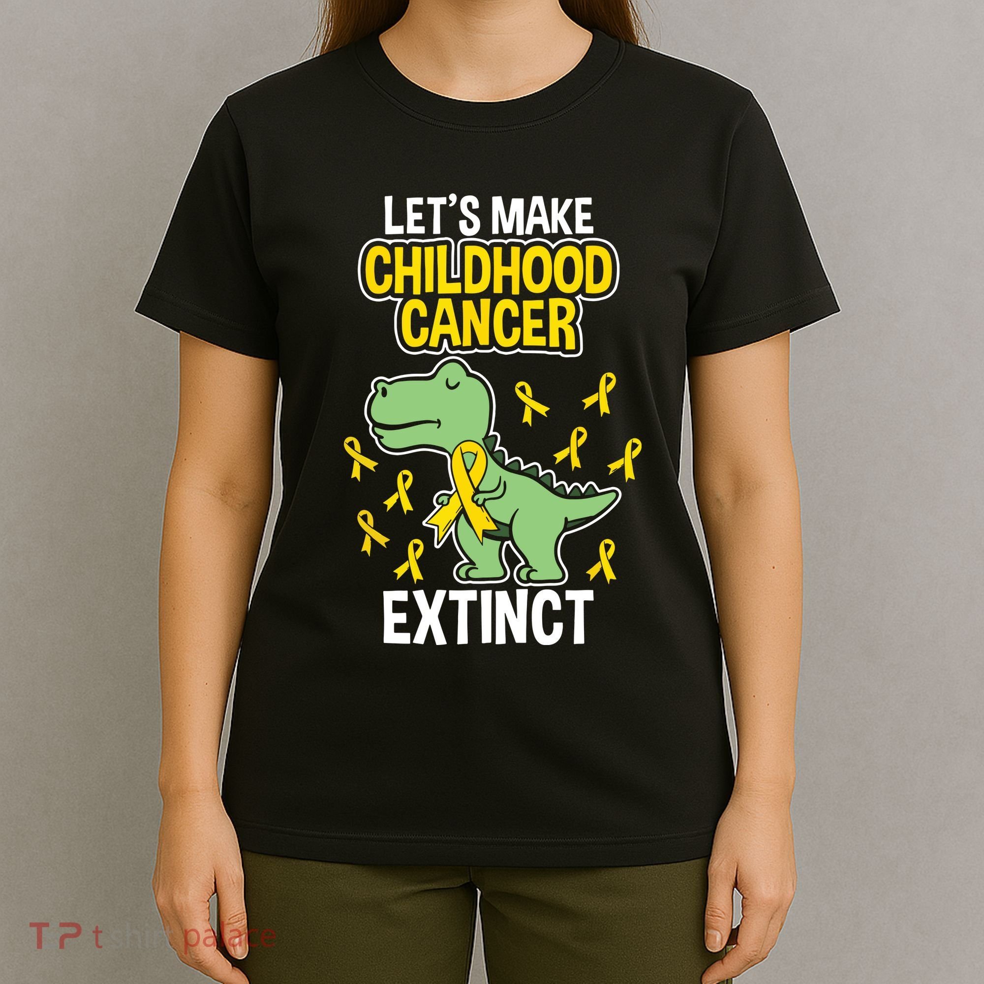 In September We Wear Gold Childhood Cancer Awareness T-Shirt