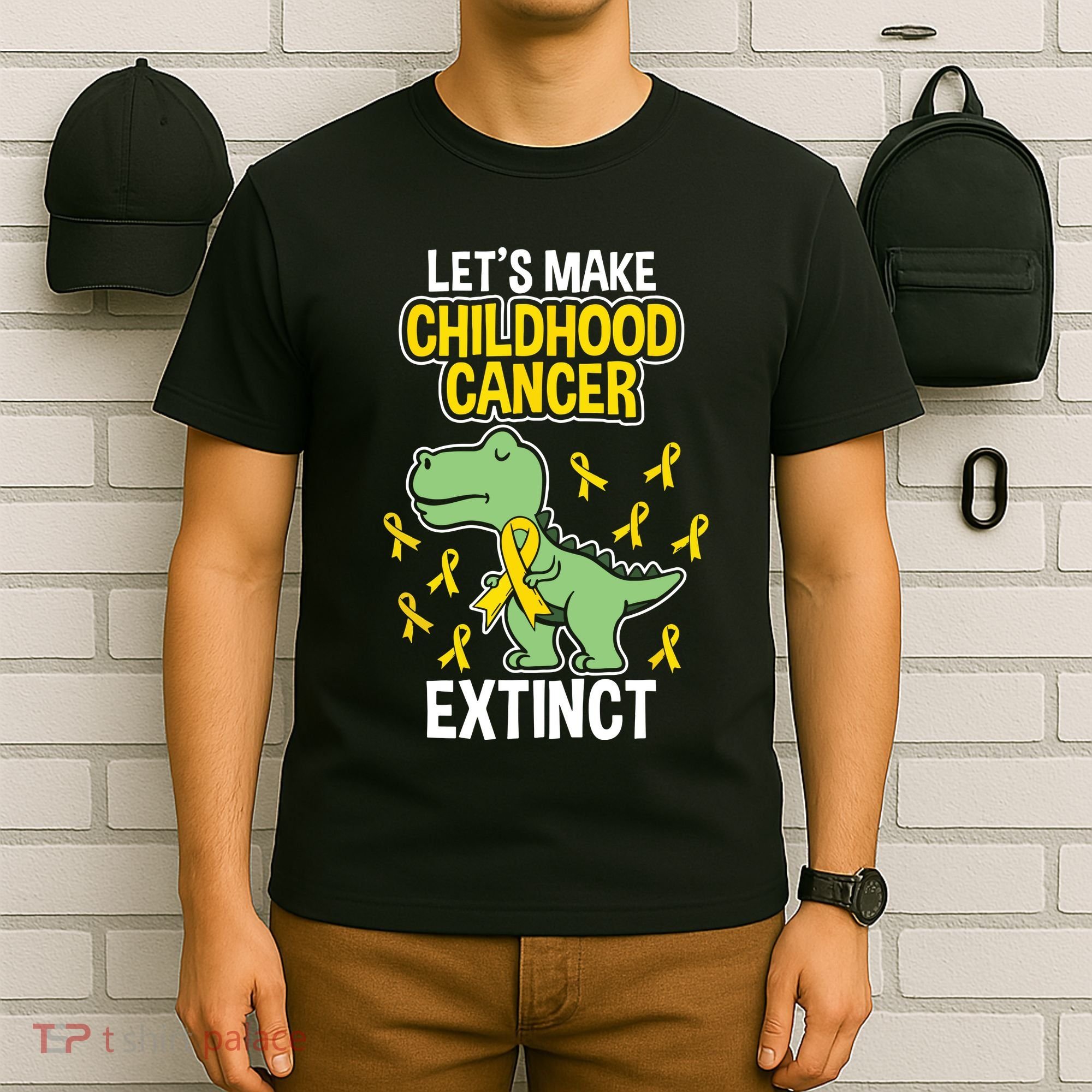 In September We Wear Gold Childhood Cancer Awareness T-Shirt