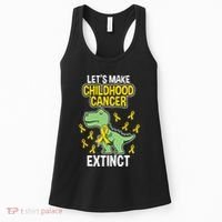In September We Wear Gold Childhood Cancer Awareness Women's Tank Top thumb 0
