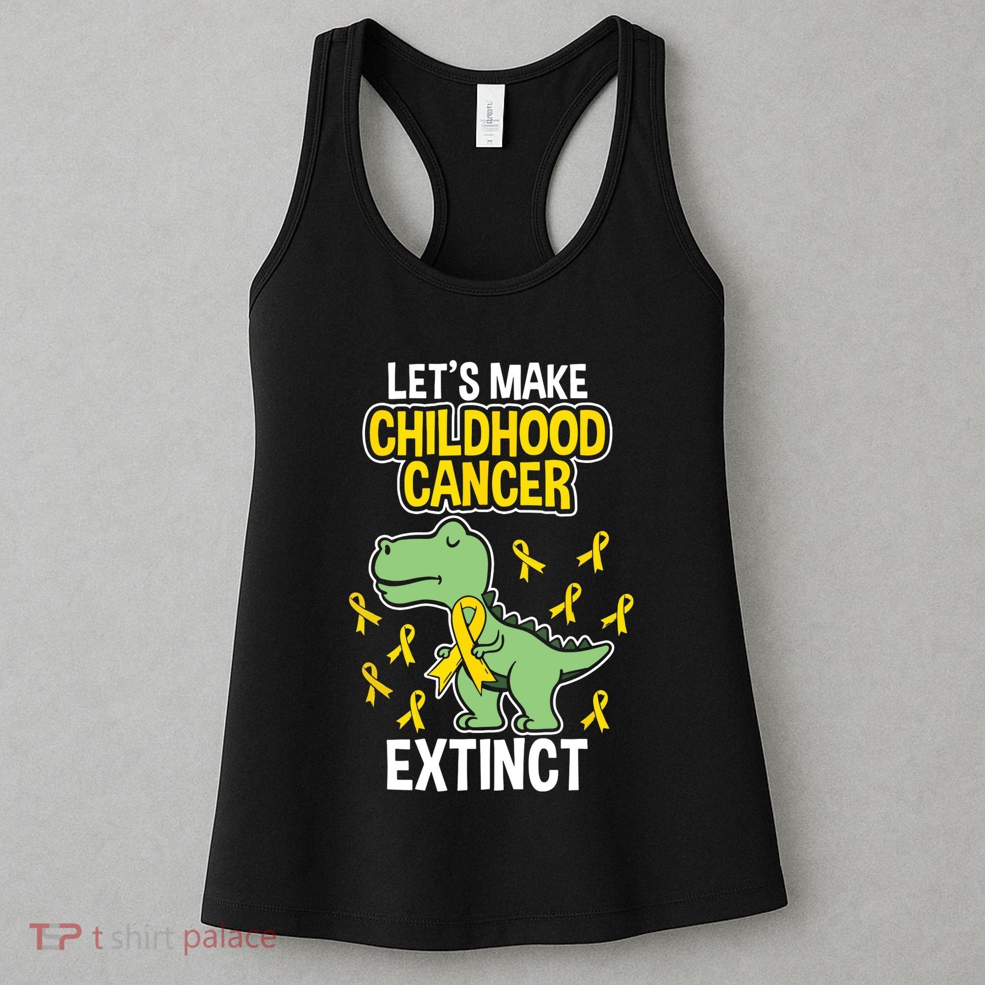 In September We Wear Gold Childhood Cancer Awareness Women's Tank Top