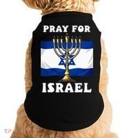 I Stand With Israel Support Israel Strong Pray For Israel Doggie Tank thumb 0