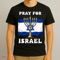 I Stand With Israel Support Israel Strong Pray For Israel T-Shirt thumb 3
